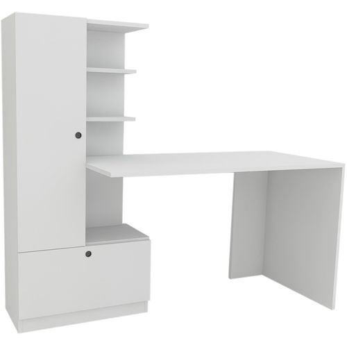 Domingos - White White Study Desk slika 3