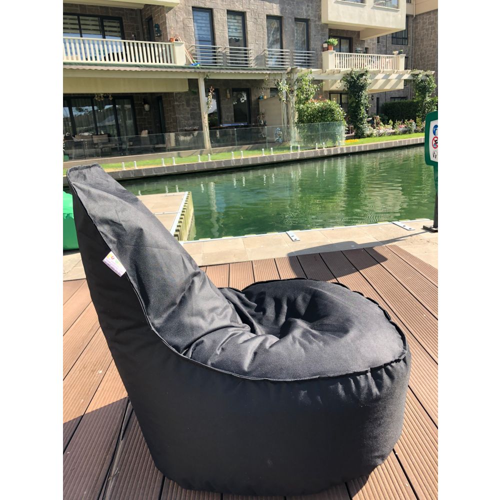 Aktif - Crni Fotelja Bean Bag - izložbeni artikl (oštećenja ambalaža) slika 3