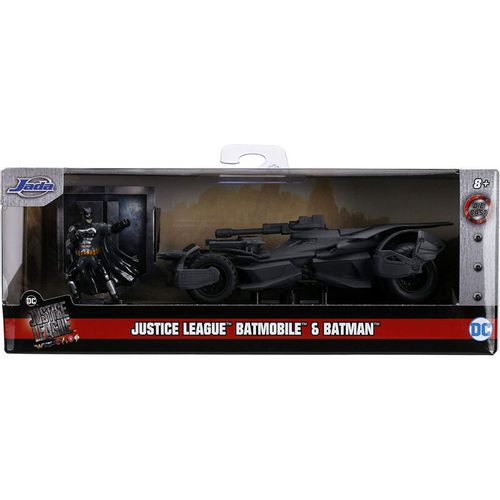 DC Comics Batman Batmovil Metal car + figure set slika 3