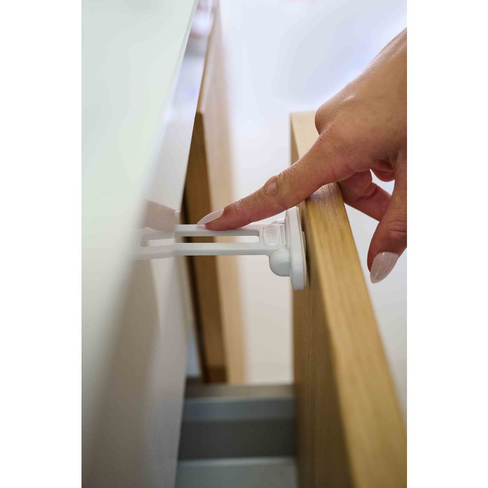 Dooky zaštita Invisible Latches 2 kom - White slika 4