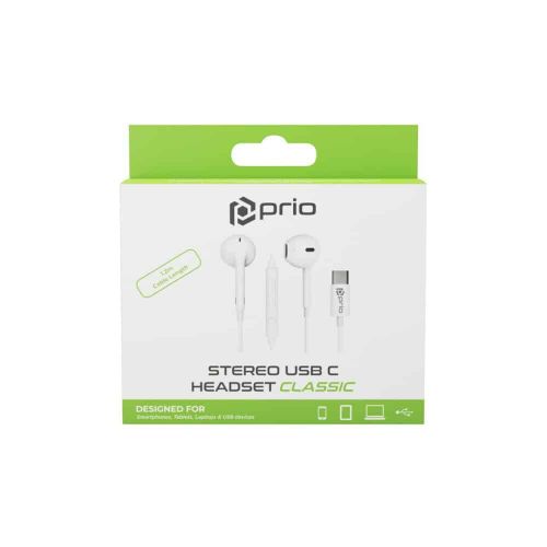 Prio Stereo USB C slušalice klasične slika 3