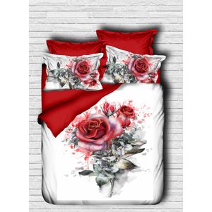 123 Red
Green
White Double Duvet Cover Set