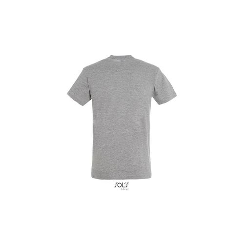 REGENT unisex majica sa kratkim rukavima - Grey melange, 3XL  slika 6