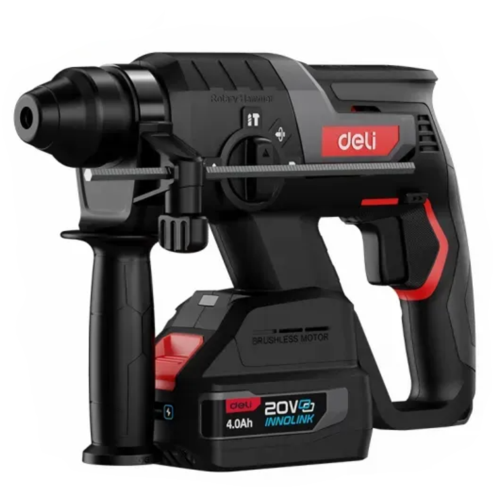 Deli Aku udarna bušilica SDS+ 20V 4Ah, Supreme EDE-DC20-2D4 slika 1