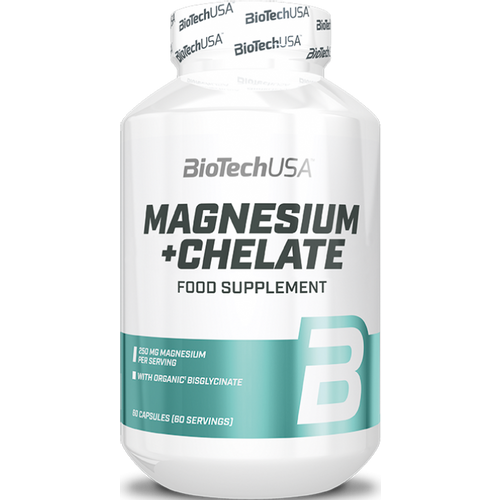 BioTech USA Magnesium Chelate 250 mg 60 caps slika 1