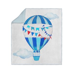 Deka 130x160 Throw plavo Balloon