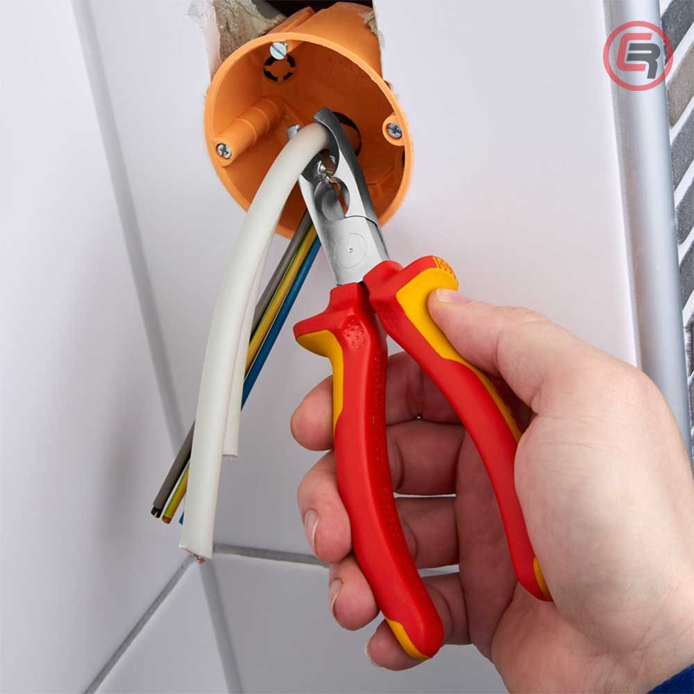 Knipex Kliješta Za Skidanje Izolacije 165 mm Sa Sječicama 1000V - 13 46 165 slika 8