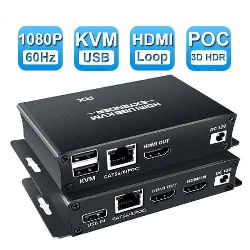 KT-HDEX60M HDMI KVM USB Ekstender Cat5e/6/7 slika 2