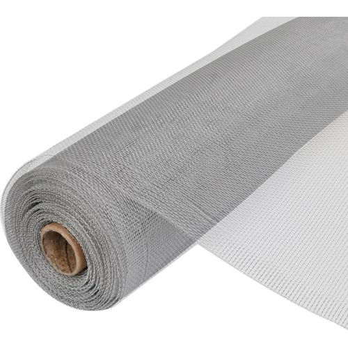 Mreža od aluminija 100 x 1000 cm srebrna slika 26