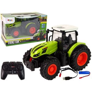 Traktor na daljinsko upravljanje - 1:24 - R/C Zeleni