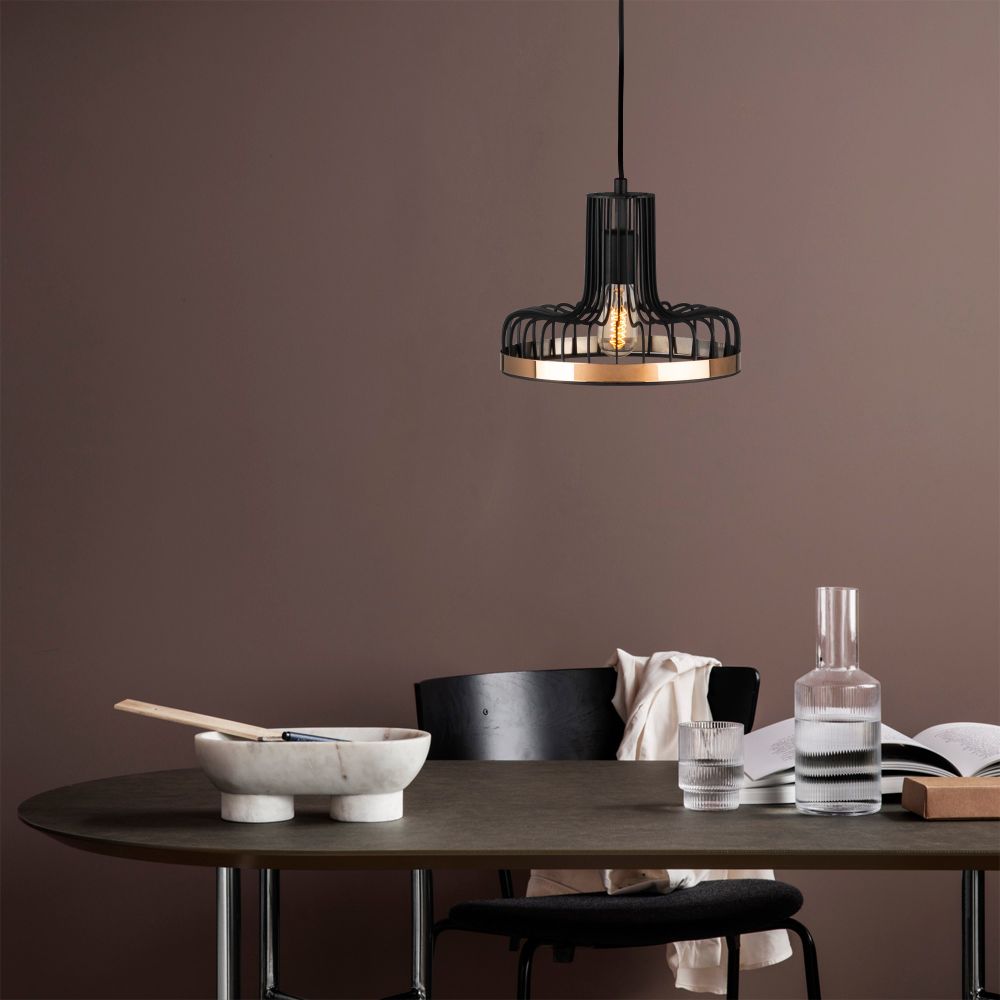 Fellini - MR - 773 Crni Bakarni Luster slika 1