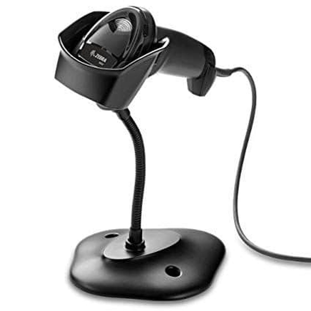 POS SKE ZEBRA DS2208, 2D, STALAK, BLACK slika 1
