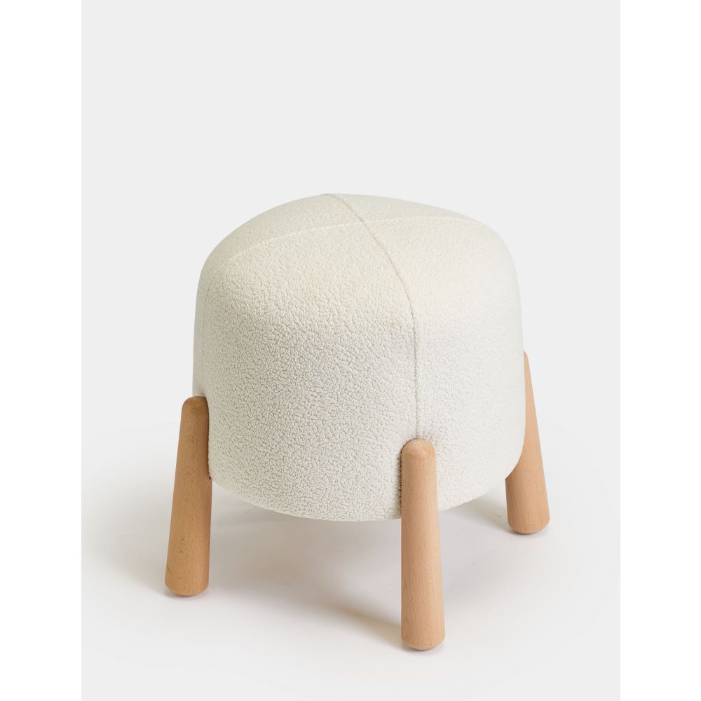 Pouffe Floki - Bijela slika 3