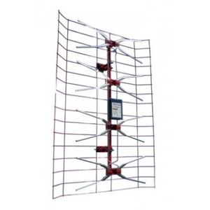 Antena TV panel V2.0 Spoljna sa pojacalom, 15-32db, UHF/VHF/DVB-T2 FO-KES