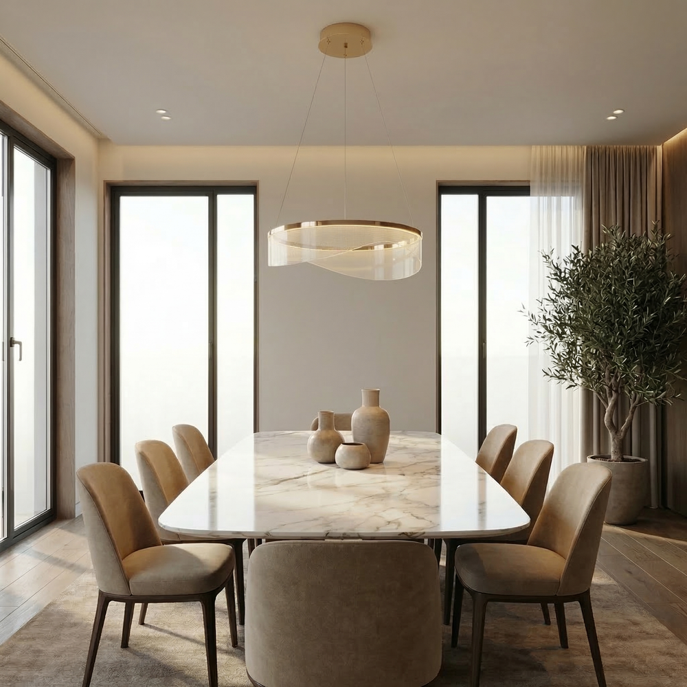 Viseća stropna lampa G144-CP 40 gold slika 5