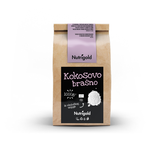 Nutrigold Kokosovo brašno - Organsko 1000g  slika 1