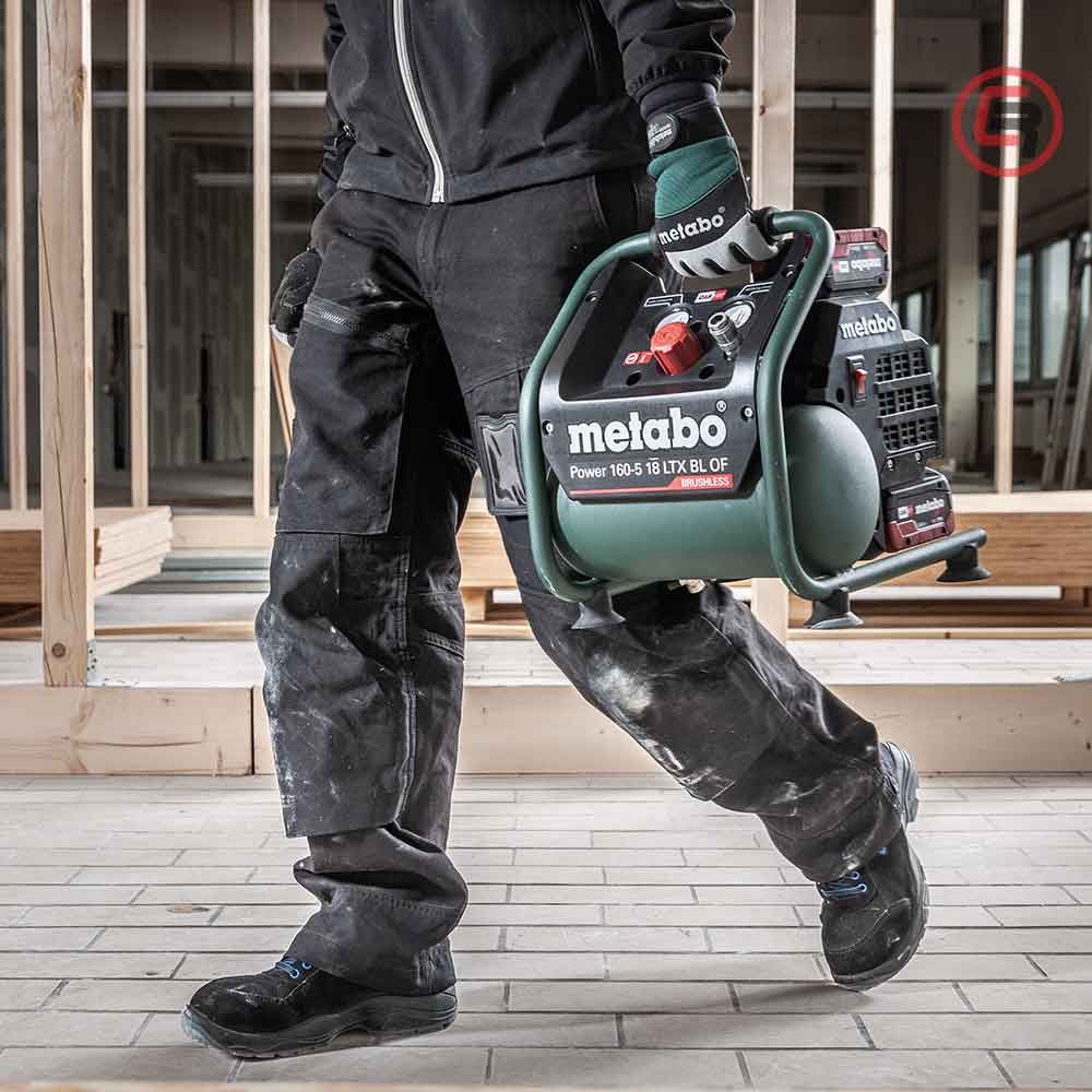Metabo Kompresor Aku POWER 160-5 18 LTX BL OF / 5 lit. Bezuljni (bez baterije i punjača) – 601521850 slika 4