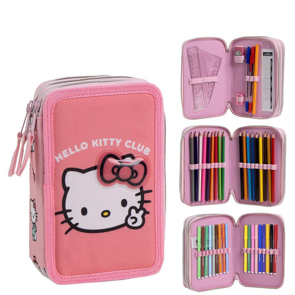 Hello Kitty Trostruka Pernica slika 2