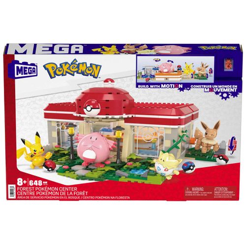 Pokémon Forest Pokémon Centar MEGA Construx slika 2