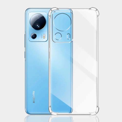 Techsuit Shockproof Clear Silicone prozirna maskica otporna na udarce za Xiaomi 13 Lite slika 5