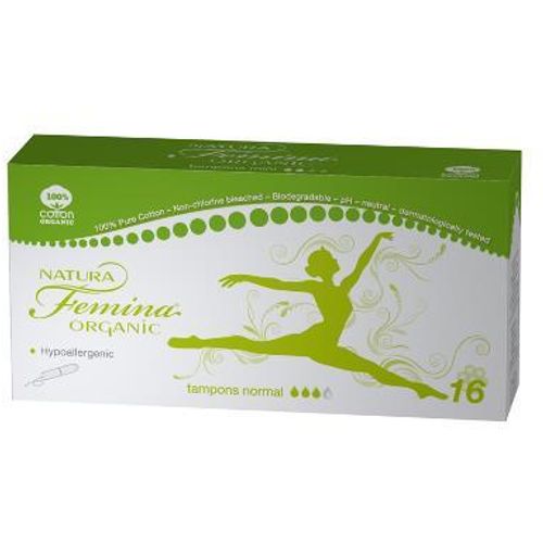 Natura Femina Organic tamponi normal, 16 kom slika 3