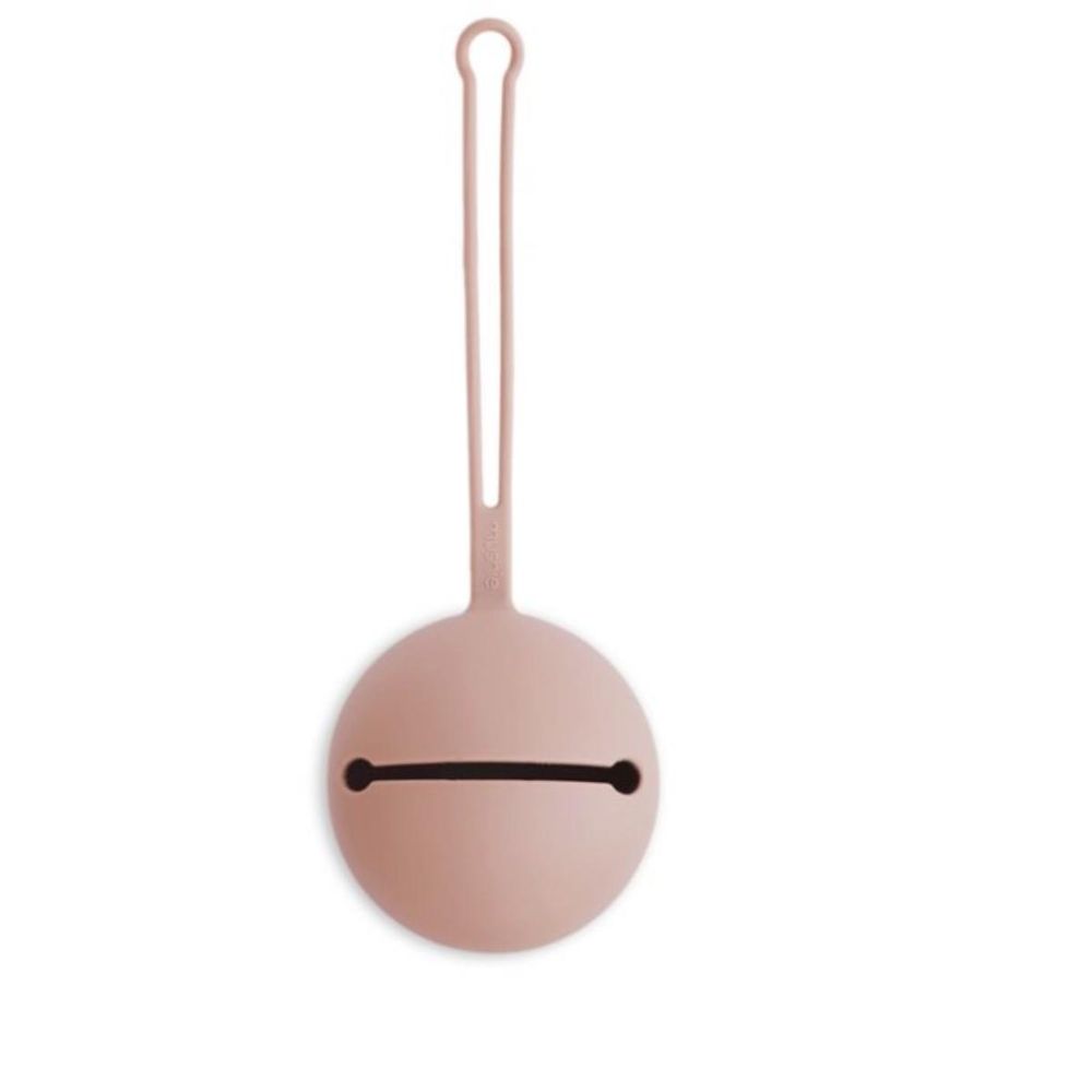 Mushie Silikonska kutija za dudu 2255019, Blush slika 1
