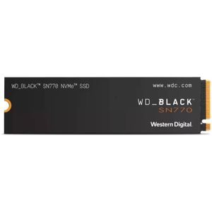 WD 500GB M.2 NVMe Gen4 SSD WDS500G3X0E SN770 Black