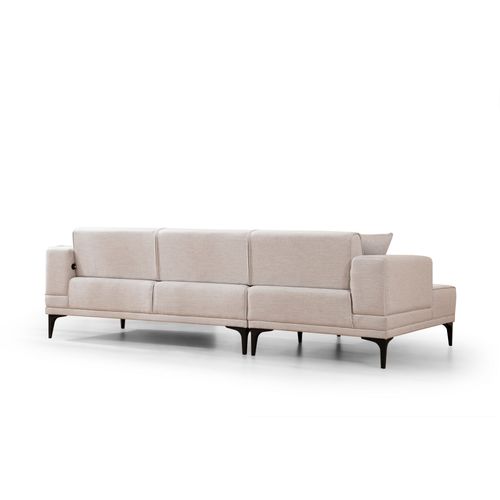 Ugaona Sofa- Krevet Horizon Left - Ecru Boja slika 6