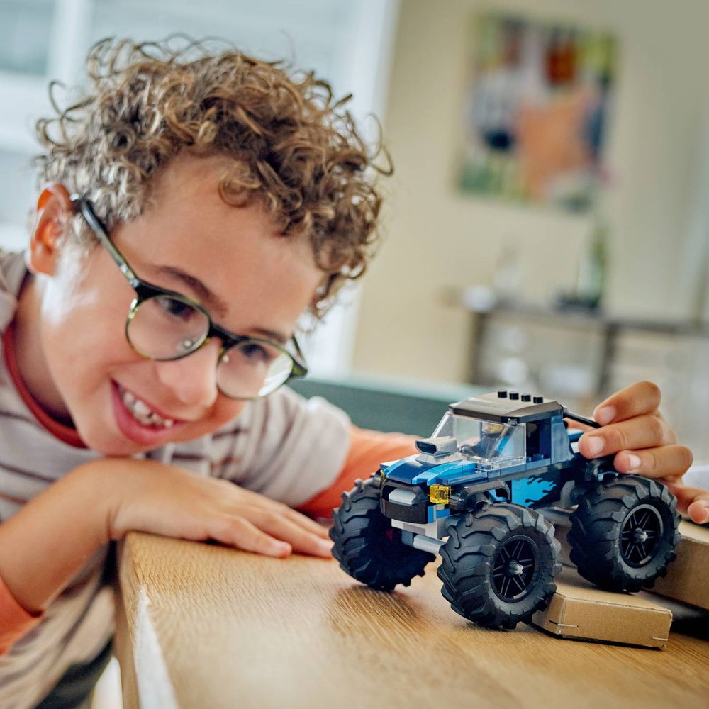 LEGO 60402 Plavi čudovišni kamion slika 8