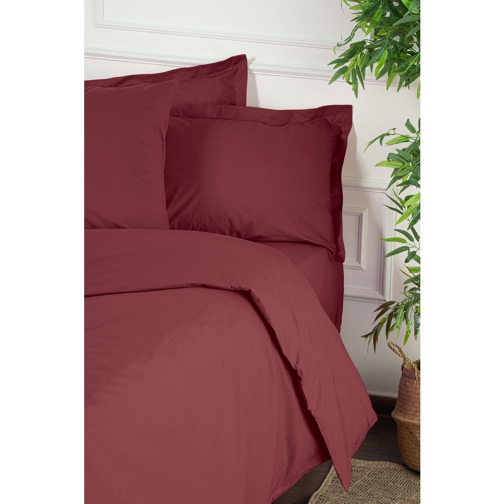 Set navlaka za pokrivač Ranforce king (FR), boja: bordo slika 2