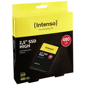 (Intenso) SSD Disk 2.5", kapacitet 480GB, SATA III High - SSD-SATA3-480GB/High