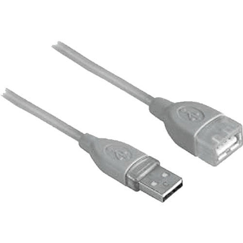 HAMA produžni USB kabl, 1.8m (sivi)  slika 1