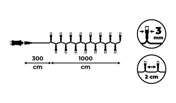 DIMENZIJE LAMPICA