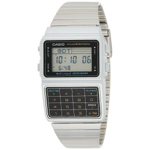 Uniseks sat Casio DATABANK CALCULATOR STEEL - MATT CASE Siva