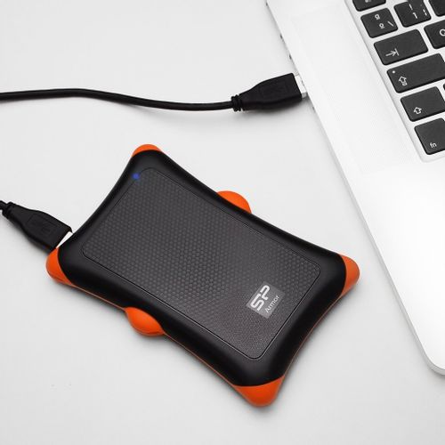 Silicon Power SP010TBPHDA30S3K Portable HDD 1TB, Armor A30, USB 3.2 Gen.1, Black slika 3