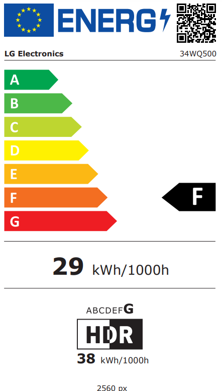 Energetski certifikat F