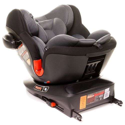 4Baby autosjedalica grupa 0+/1/2/3 (0-36 kg) Space-Fix Black slika 4