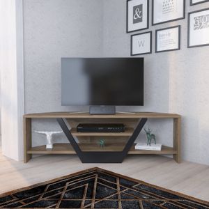 Sares - Crni TV Stalak od Oraha
