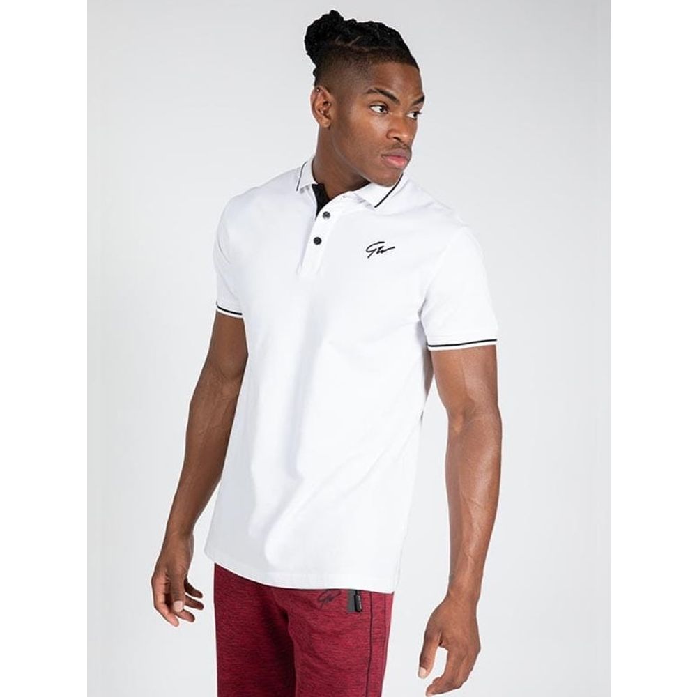 Gorilla Wear DELANO Polo majica, Bijela slika 1