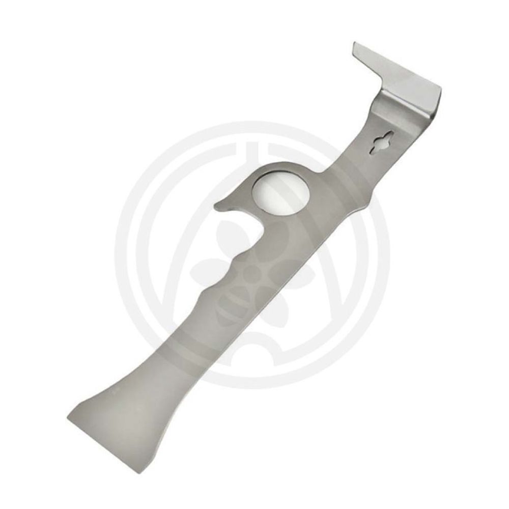 Pčelarski nož anatomski američki, KOR, Cr (inox) slika 1