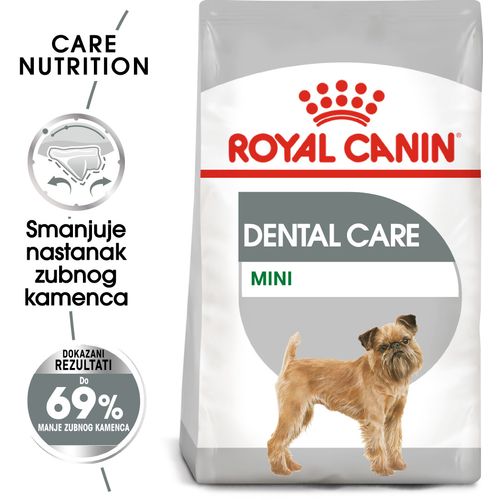 ROYAL CANIN CCN Mini Dental Care, potpuna hrana za odrasle pse malih pasmina, stariji od 10 mjeseci, 1 kg slika 4