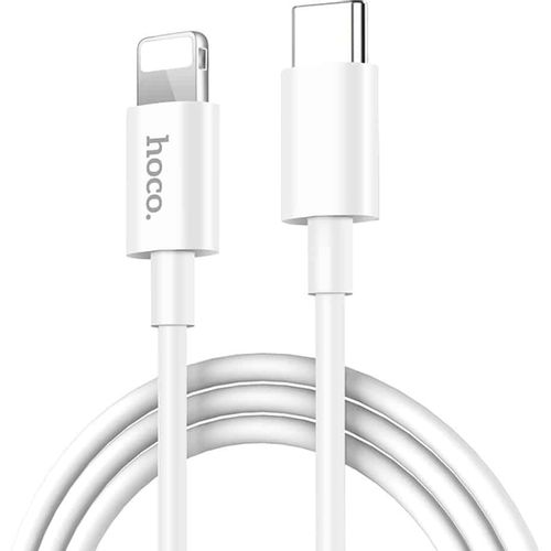 Hoco - Podatkovni kabel Swift PD (X36) - USB Type-C na Lightning, 18W, 3A, 1.0m - Bijeli slika 1