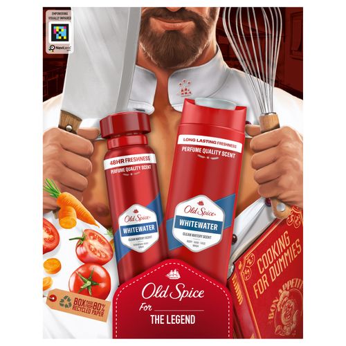 Old Spice x-mass WhiteWater CHEF muški poklon set slika 1