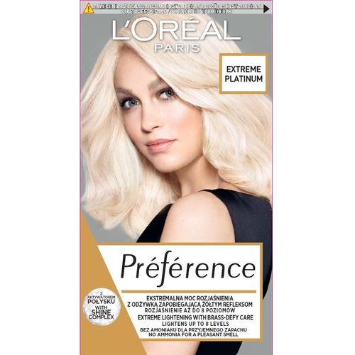 L'Oreal Paris Préférence Ultra Platinum 9L posvetljivač kose slika 2