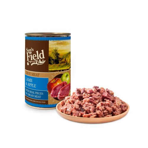 SAM´S FIELD True Meat Janjetina s Jabukom, 400 g slika 1