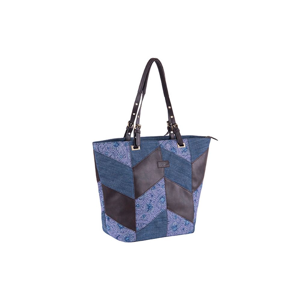 TORBA NA RAME VENEZIA FLOWER JEANS 121507 slika 1