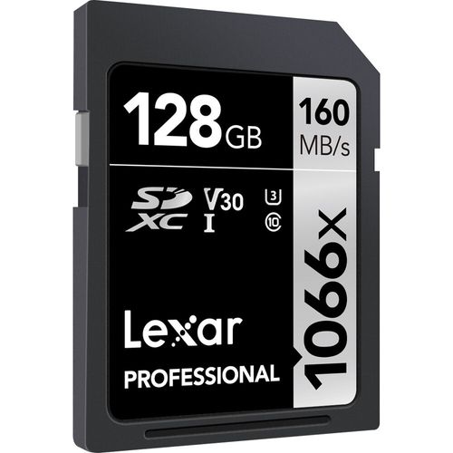 Lexar SD 128GB 1066x SDXC UHS-I cards, 160MB/s read 120MB/s write C10 V30 U3 slika 1
