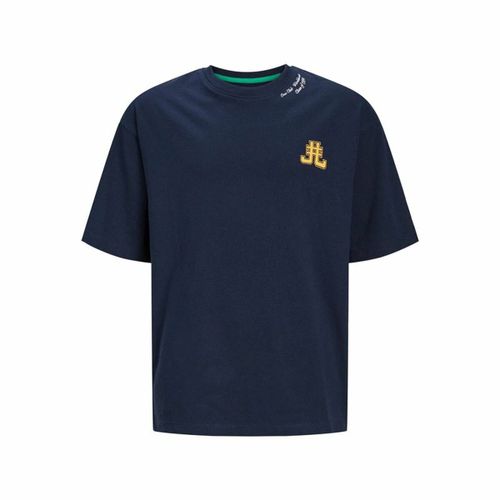 Dječja Majica Kratkih Rukava Jack & Jones Jorcole Back Print - Mornarsko Plava (116-122 cm) slika 1