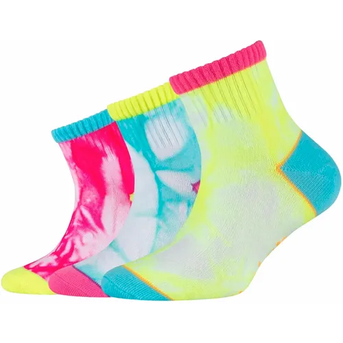 Skechers 3ppk girls casual fancy tie die socks sk41076-1001 slika 1