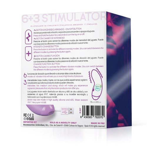 Action Patty Mini vibrator slika 6